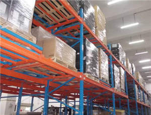 壓入式貨架(後推式貨架)